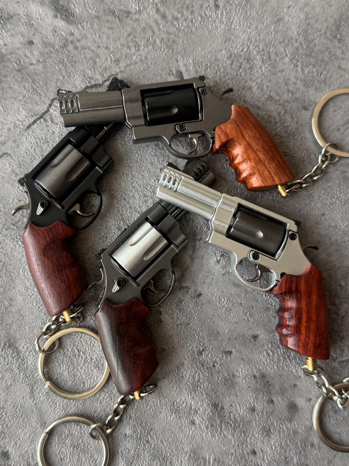 Clickraid™ M500 Wooden Grip Detachable Keychain
