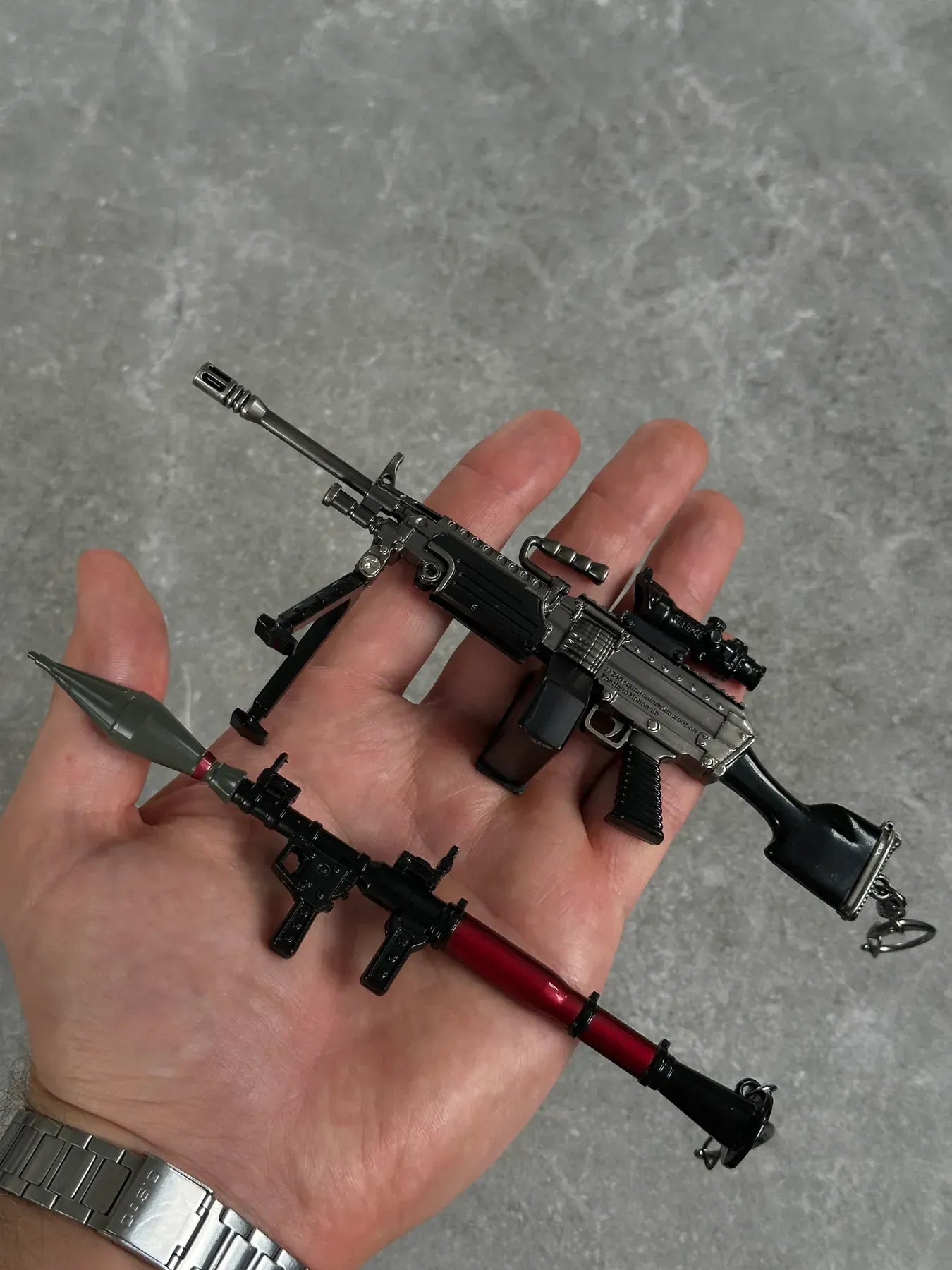 Clickraid™ M249 Detachable Keychain