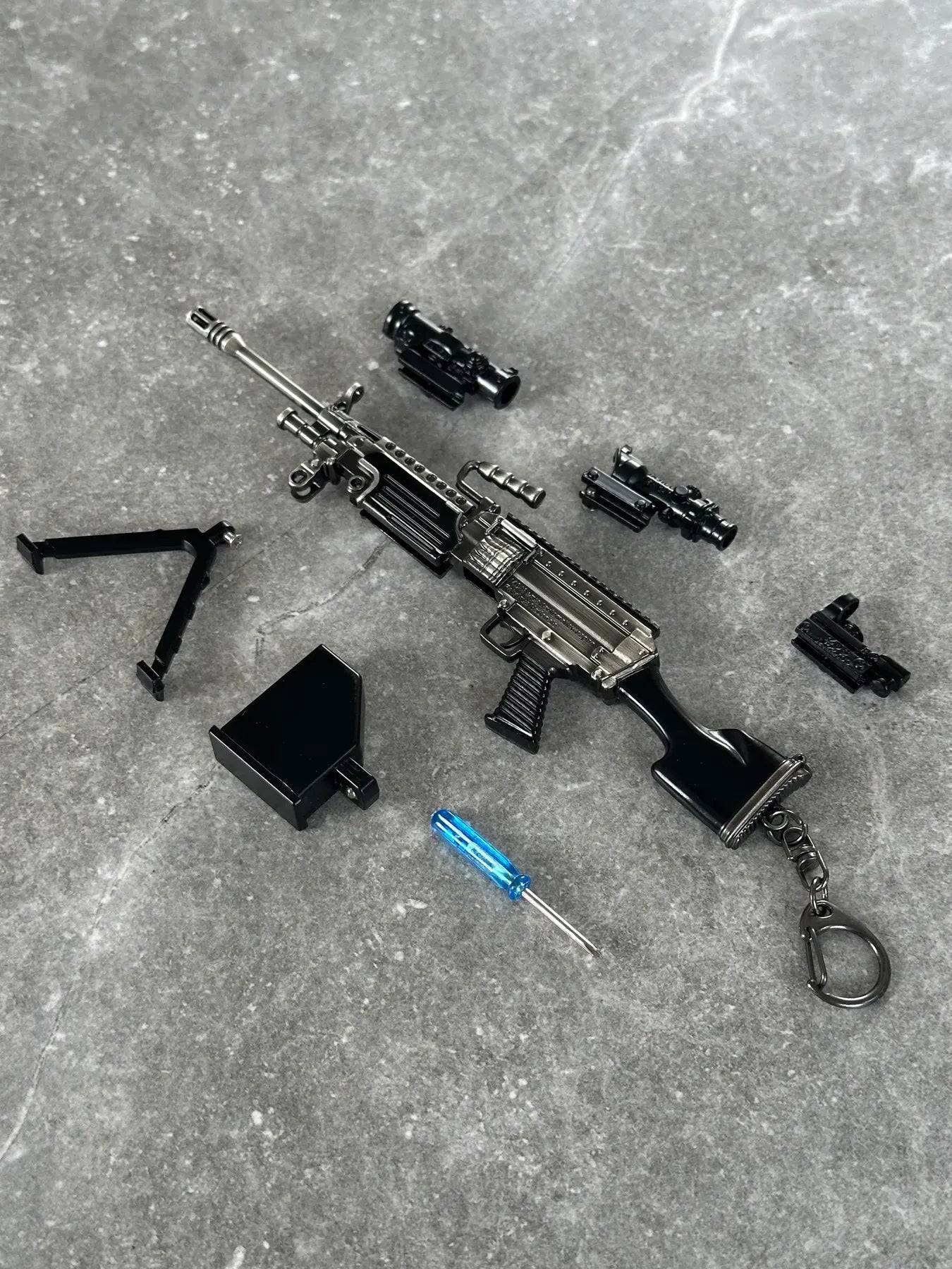Clickraid™ M249 Detachable Keychain