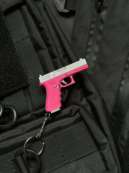 Clickraid™ Glock 17 Ejection Detachable Keychain — Spectrum Edition