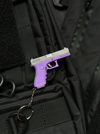 Clickraid™ Glock 17 Ejection Detachable Keychain — Spectrum Edition