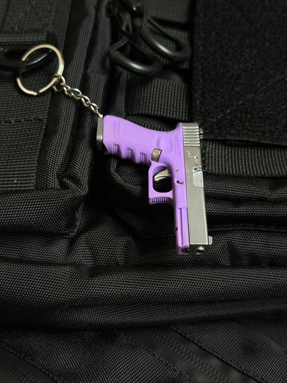 Clickraid™ Glock 17 Ejection Detachable Keychain — Spectrum Edition