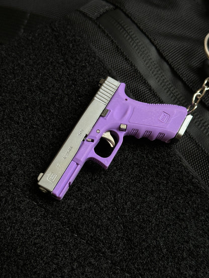 Clickraid™ Glock 17 Ejection Detachable Keychain — Spectrum Edition