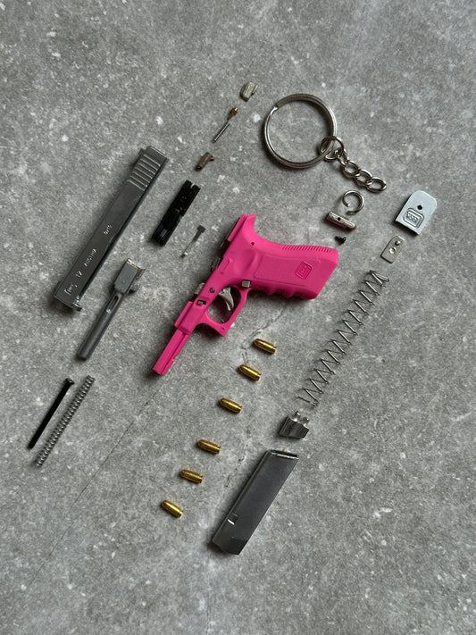 Clickraid™ Glock 17 Ejection Detachable Keychain — Spectrum Edition