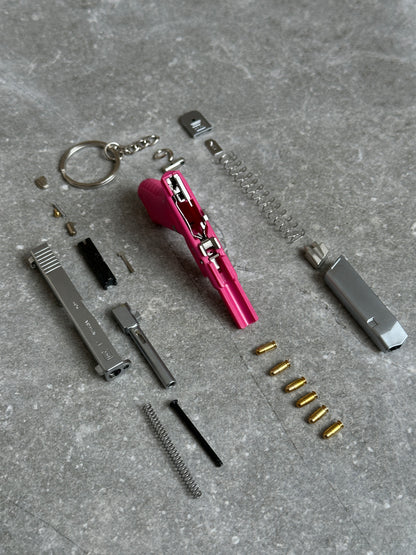 Clickraid™ Glock 17 Ejection Detachable Keychain — Spectrum Edition