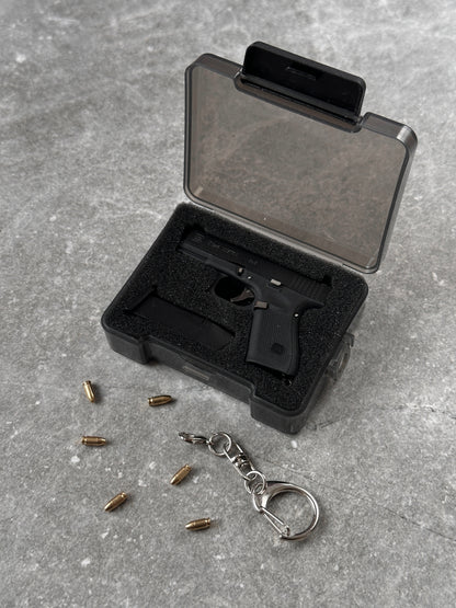 Clickraid™ Glock 19 Ejection Detachable Keychain with case