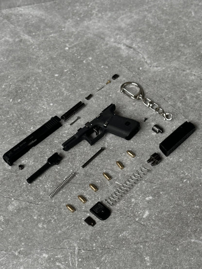 Clickraid™ Glock 19 Ejection Detachable Keychain with case