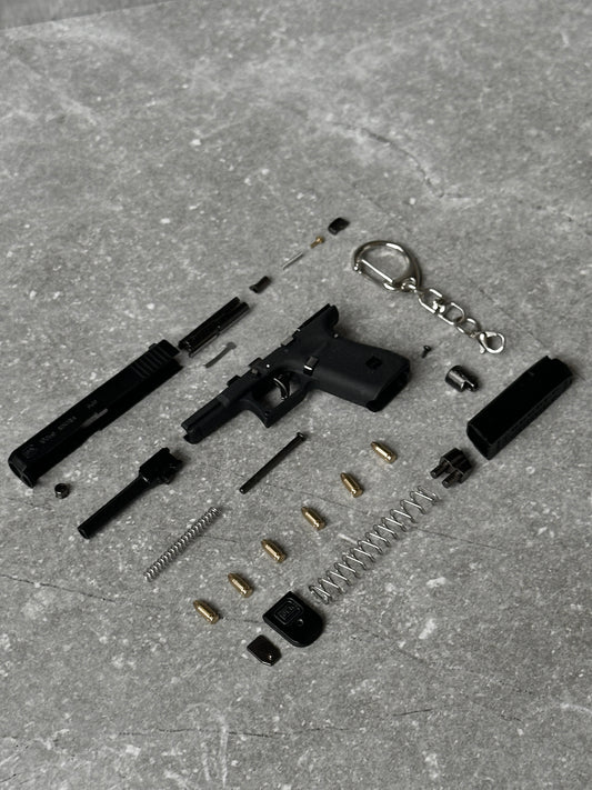 Clickraid™ Glock 19 Ejection Detachable Keychain with case
