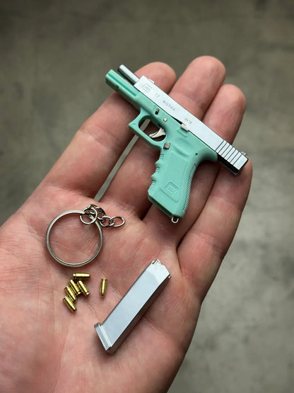 Clickraid™ Glock 17 Ejection Detachable Keychain — Spectrum Edition
