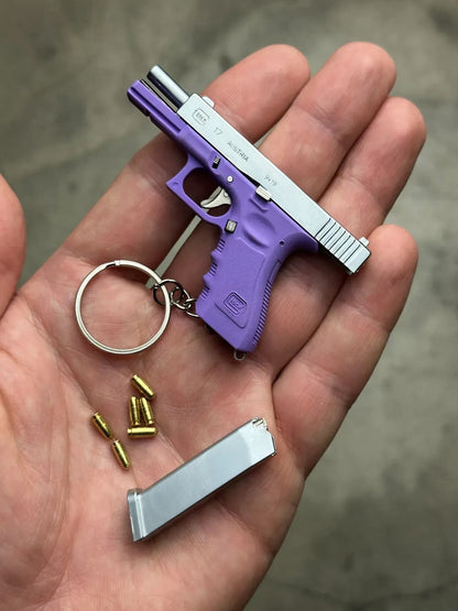 Clickraid™ Glock 17 Ejection Detachable Keychain — Spectrum Edition