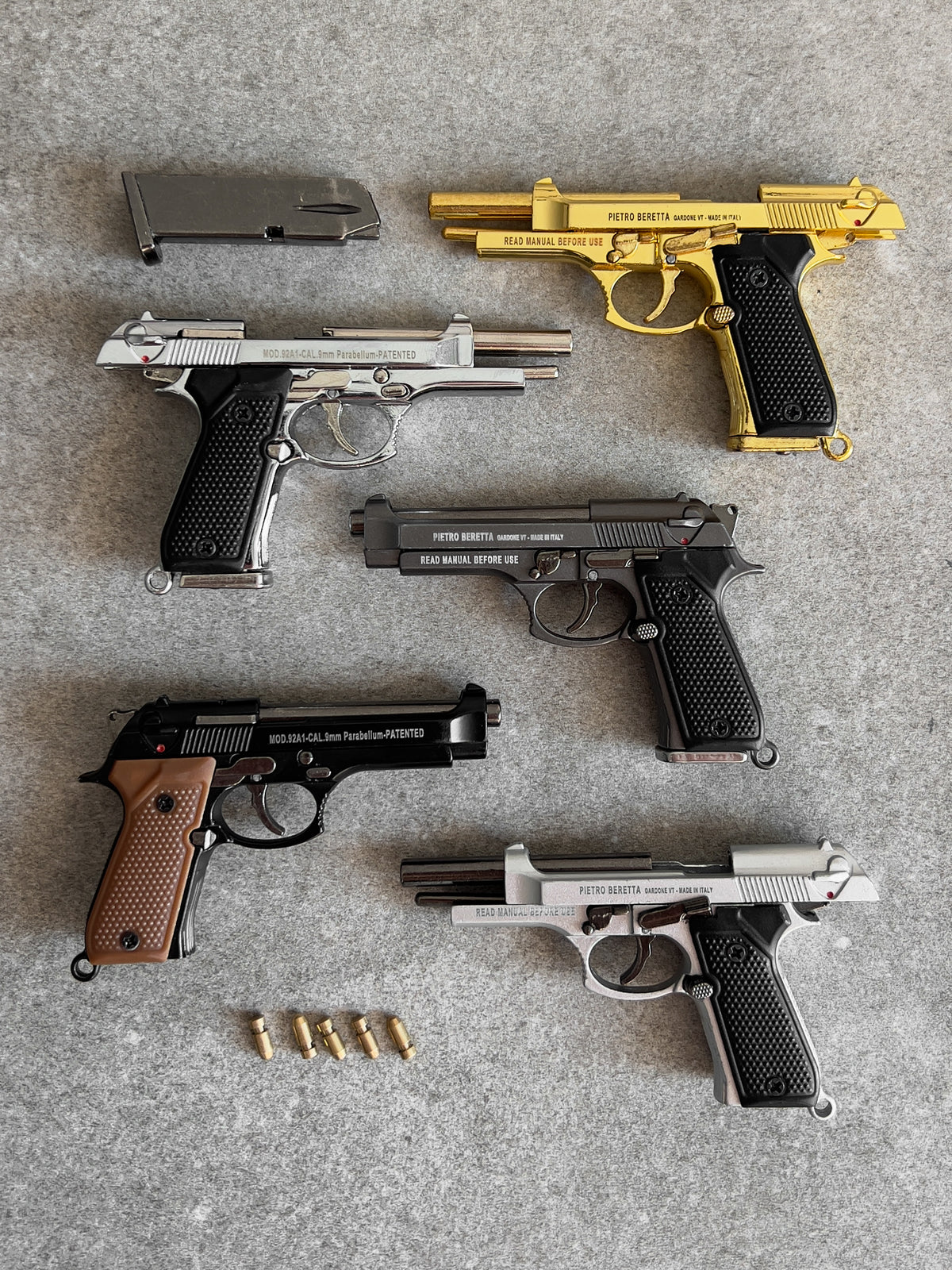 Clickraid™ Beretta Ejection Detachable Keychain