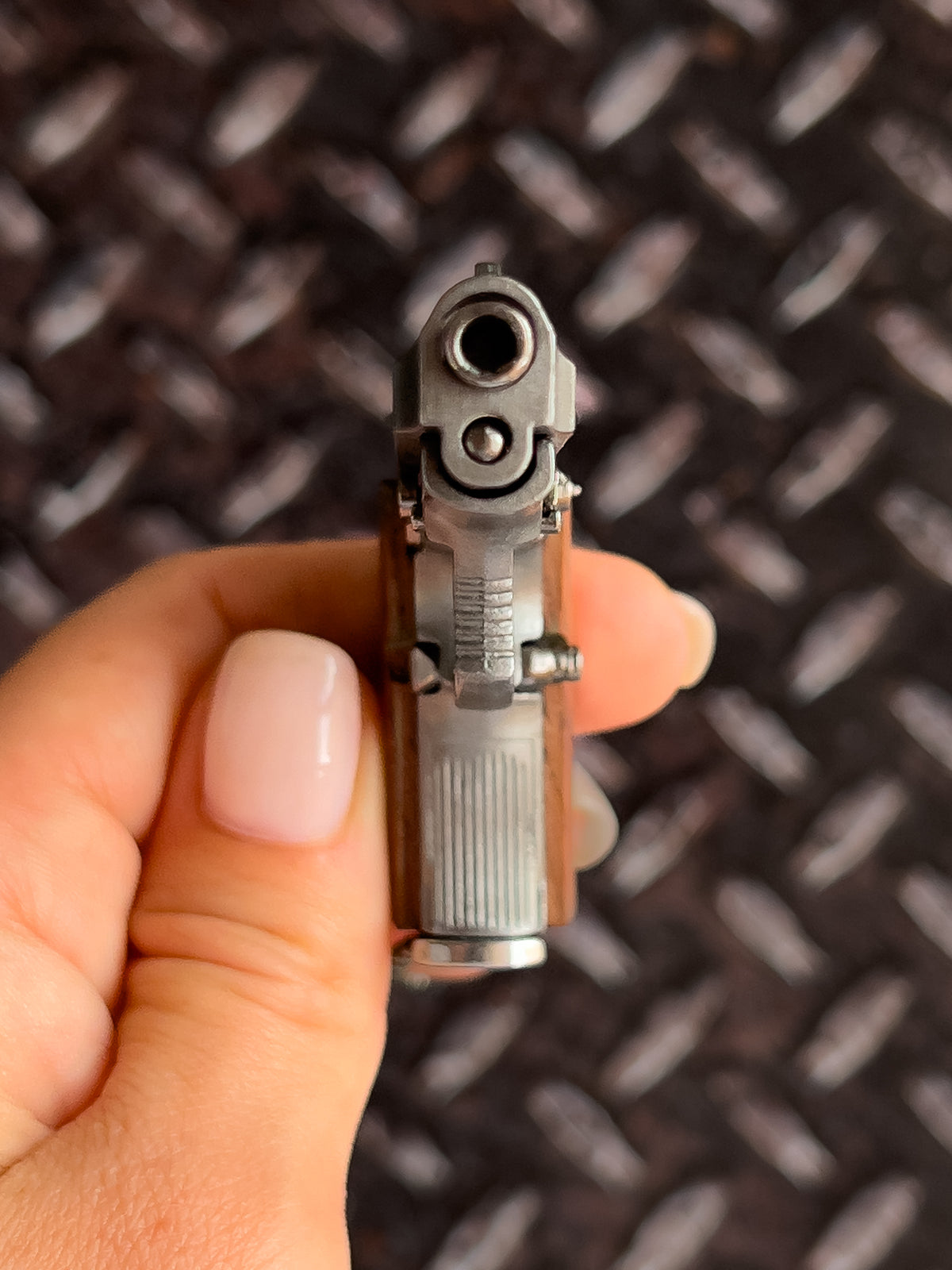 Clickraid™ Beretta Wooden Grip Multi-Tool Keychain