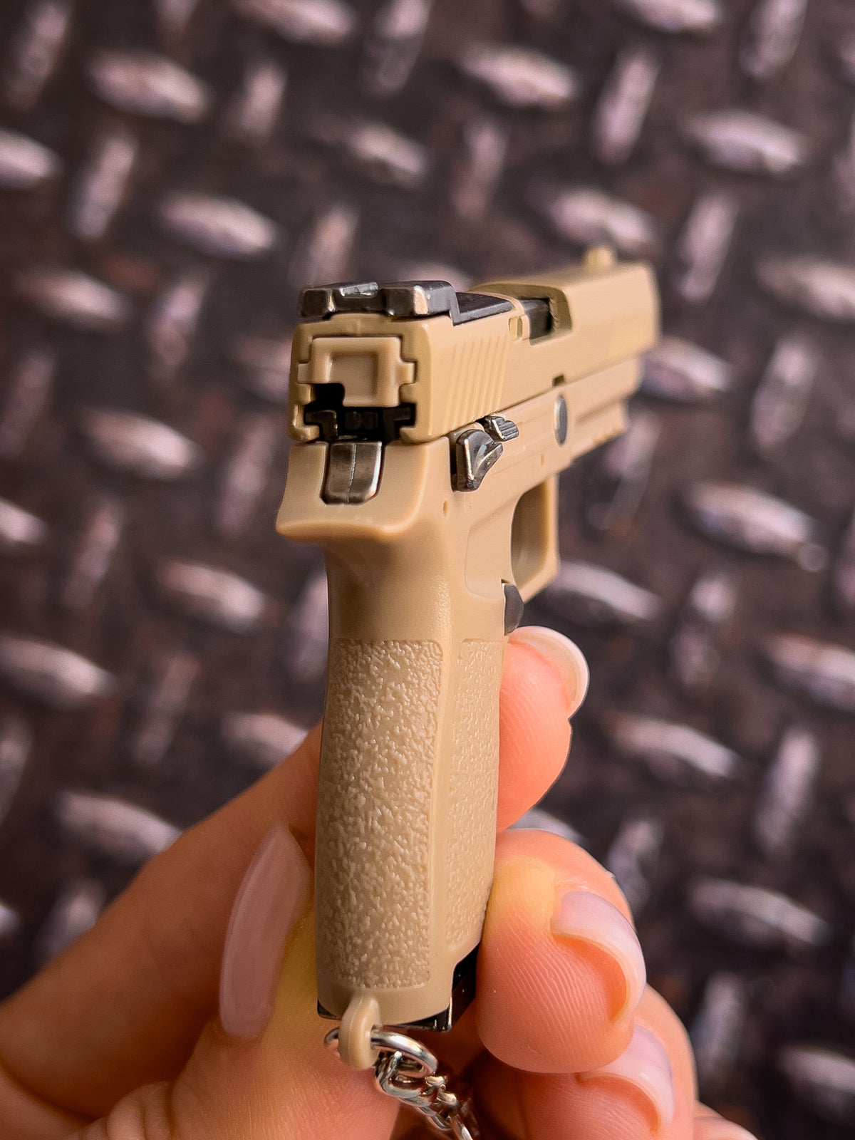 Clickraid™ Service Pistol Detachable Keychain