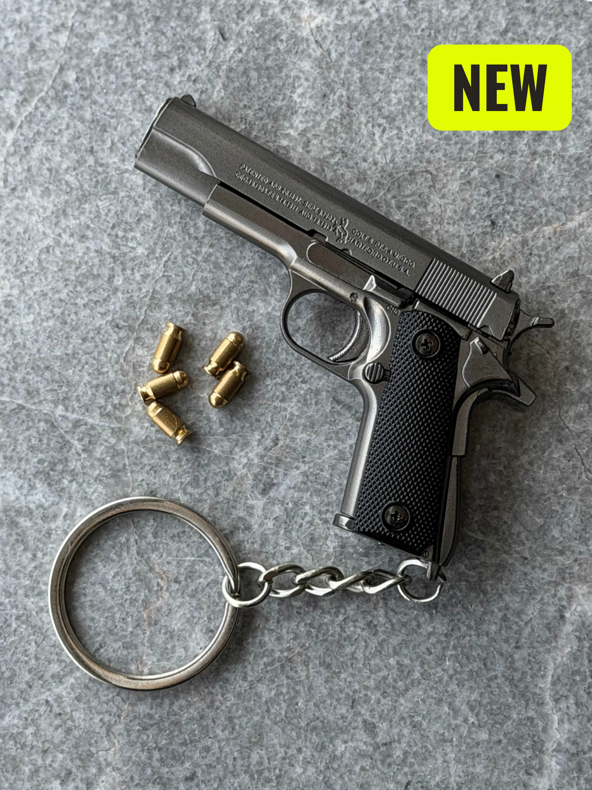Clickraid™ Colt Ejection Detachable Keychain — Classic Edition