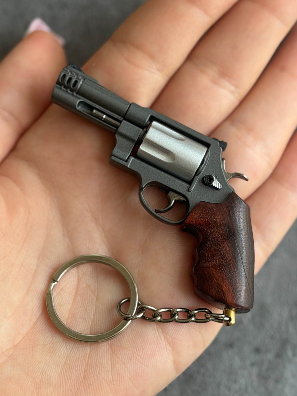 Clickraid™ M500 Wooden Grip Detachable Keychain