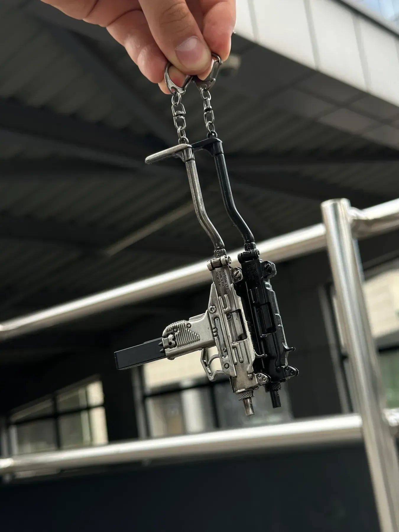 Clickraid™ UZI Detachable Keychain