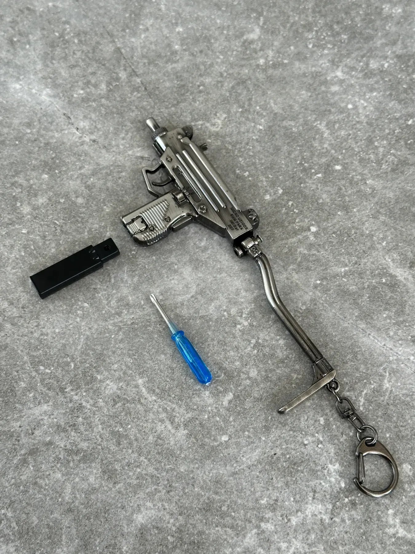 Clickraid™ UZI Detachable Keychain
