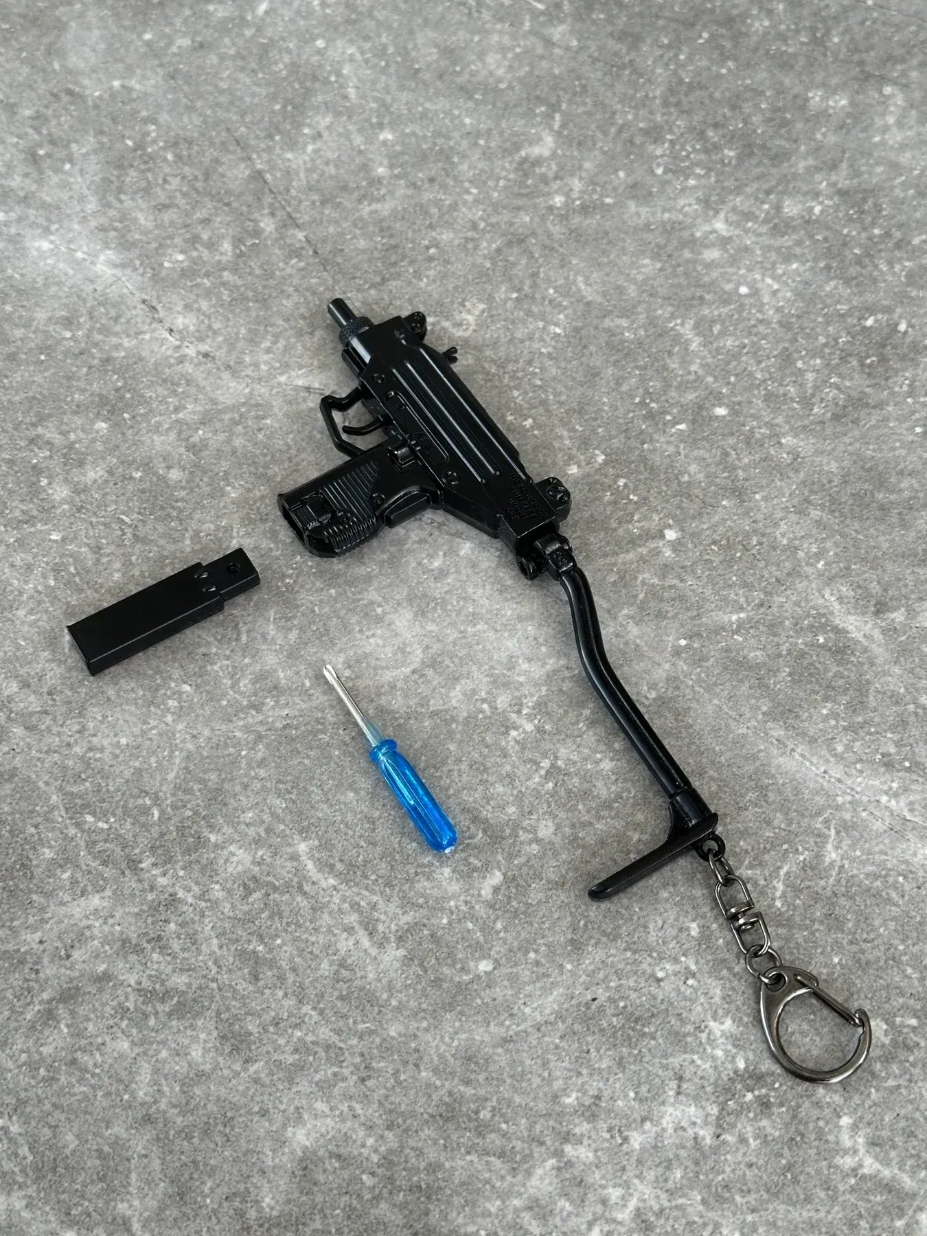 Clickraid™ UZI Detachable Keychain